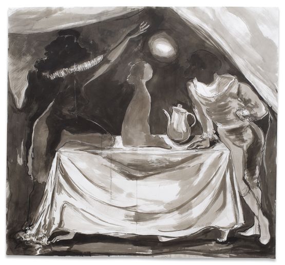 The Omicron Variations by Kara Walker contemporary artwork Painting