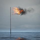 Flare Oceania by John Gerrard contemporary artwork sculpture