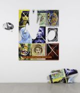 25 Ways to Start Over 20 Do A Self-Portrait Tic-Tac-Toe by Allen Ruppersberg contemporary artwork print