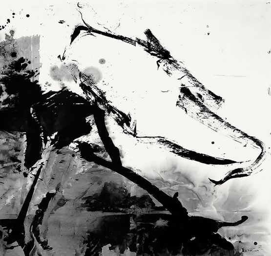 Moon S030  S030 by Lan Zhenghui contemporary artwork Works on Paper