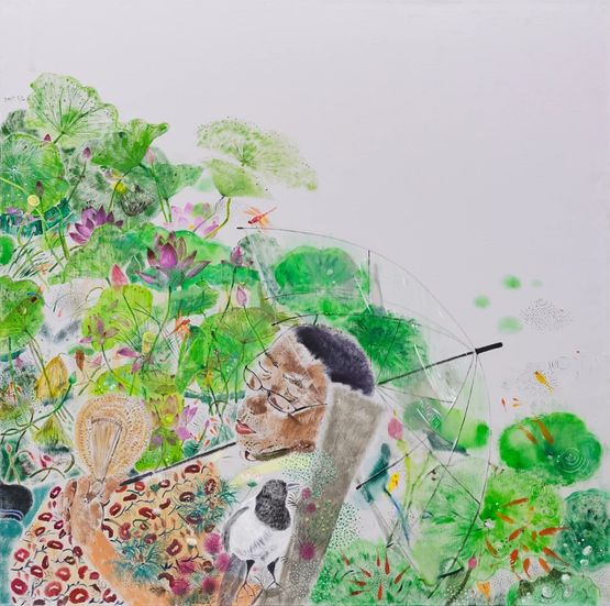 Six Records of a Floating Life 4 by Shen Ling contemporary artwork Painting