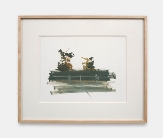 Picnic Match by Holly Lowen contemporary artwork Works on Paper