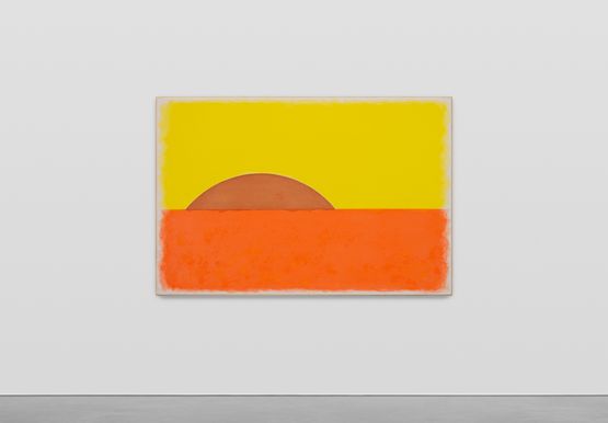 siebterzehntermaizweitausendsechsundundzwanzig by Ugo Rondinone contemporary artwork Painting