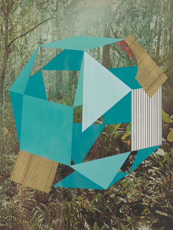 Construction forest by Kevin Appel contemporary artwork Works on Paper