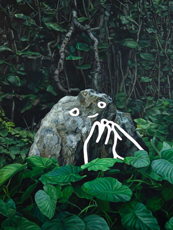 Manifest by Abdul Abdullah contemporary artwork Painting