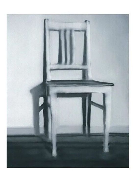 Kuchenstuhl by Gerhard Richter contemporary artwork Print