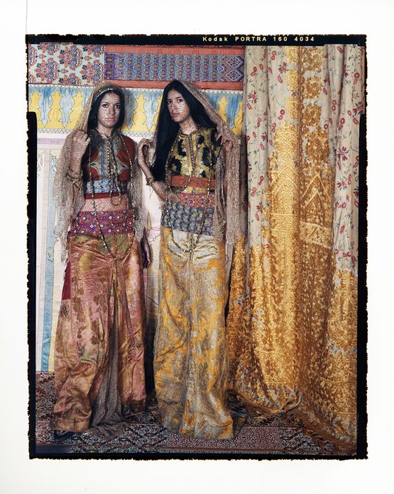 Harem Revisited 48a by Lalla Essaydi contemporary artwork Photography