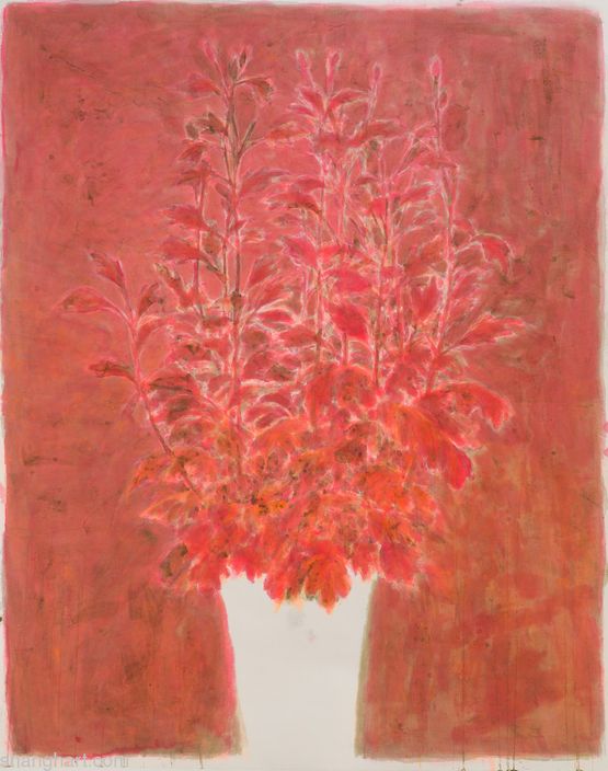 The Crysanthemum 2 by Wu Yiming contemporary artwork Painting