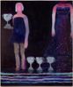 Trophies by Katherine Bradford contemporary artwork Painting