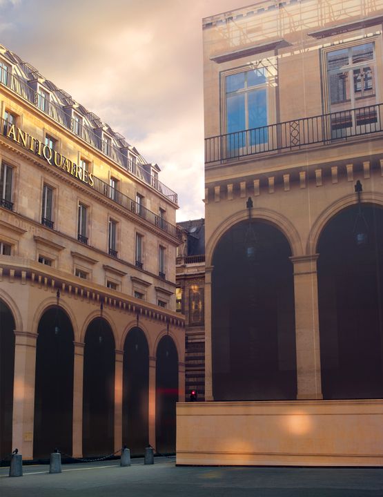 Place du Palais Royal by Christoph Sillem contemporary artwork Photography