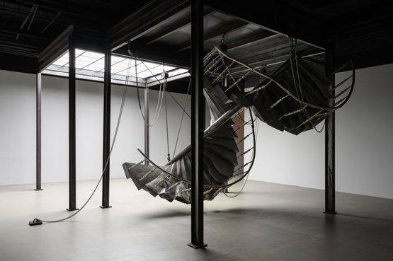 Unbalanced Spiral by Chiu Chen-Hung contemporary artwork Sculpture