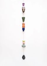 Stringing Beads 01 by Mariana Castillo Deball contemporary artwork sculpture