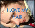 I Love My Hair by Erik Schmidt contemporary artwork Moving Image