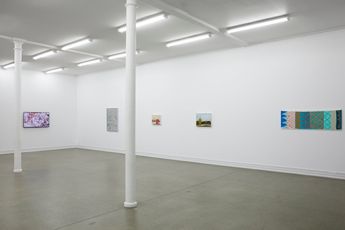 Contemporary art exhibition Group Exhibition Slippery Painting at Starkwhite Auckland New Zealand