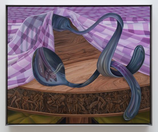 Forkplay by Marisa Adesman contemporary artwork Painting