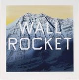 Wall Rocket by Ed Ruscha contemporary artwork print