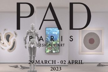 Contemporary art exhibition PAD Paris 2023 at DUMONTEIL Paris China