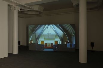 Contemporary art exhibition Richard Frater Nickys Conversation at Lett Thomas Karangahape Road New Zealand