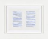 Gehen Second life D novembre 2018 by Irma Blank contemporary artwork drawing works on paper