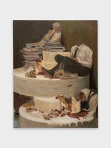 Downwardly mobile by Isaac Lythgoe contemporary artwork painting