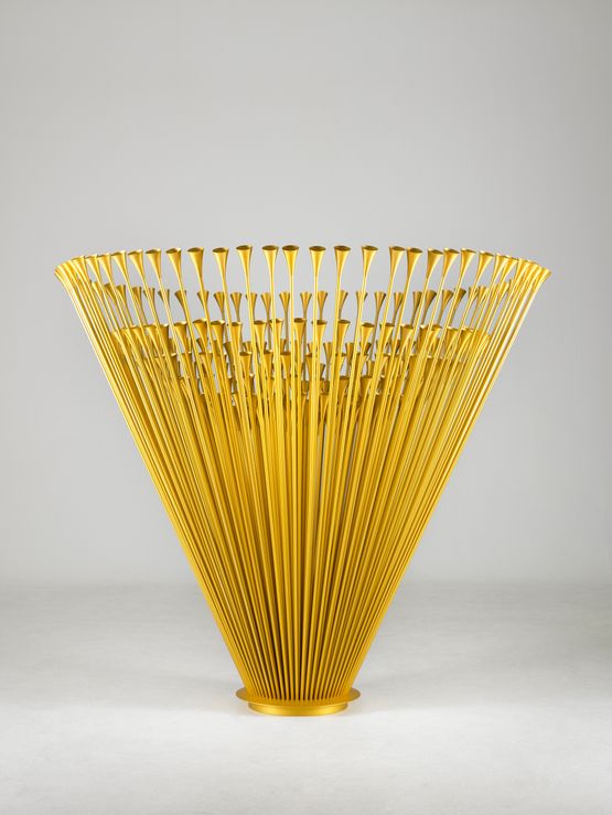 Radial Eruption by Byoungho Kim contemporary artwork Sculpture