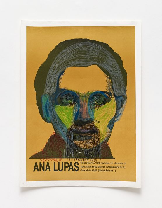 Self-portrait by Ana Lupas contemporary artwork Works on Paper