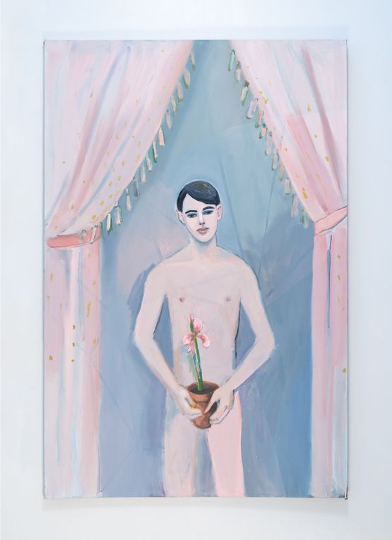 The Gardener by Maureen Dougherty contemporary artwork Painting