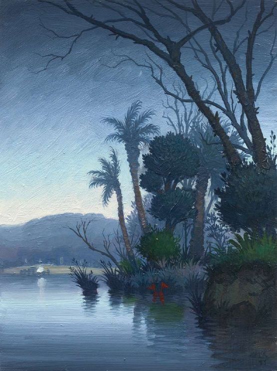 Another time another place no. 12 by Alexander McKenzie contemporary artwork Painting