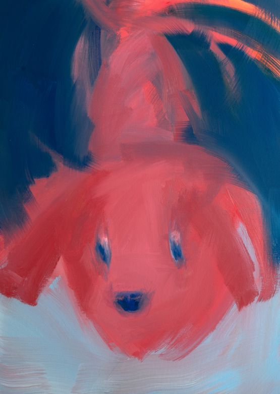 Dog by Lee Eun contemporary artwork Painting