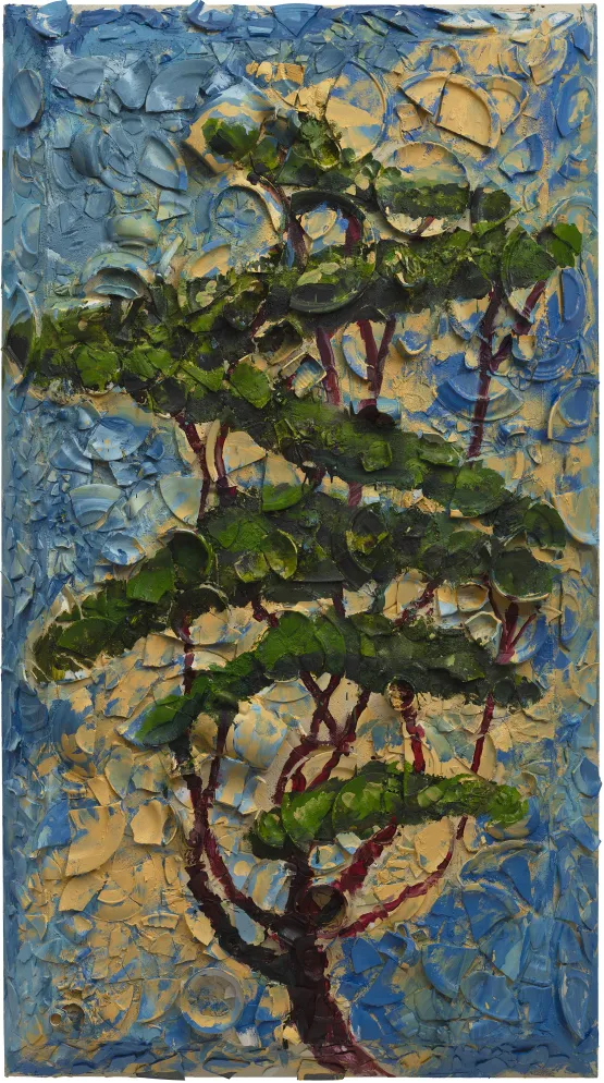Portrait of Italy Through Its Trees VII by Julian Schnabel contemporary artwork Design