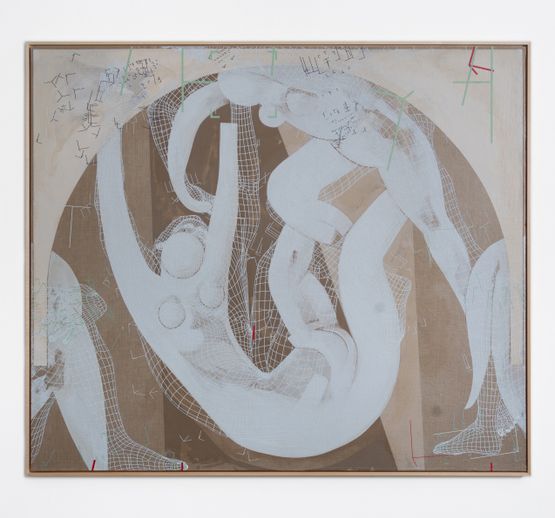 La Danse de Merion Extended II after Matisse by Matthew Stone contemporary artwork Painting