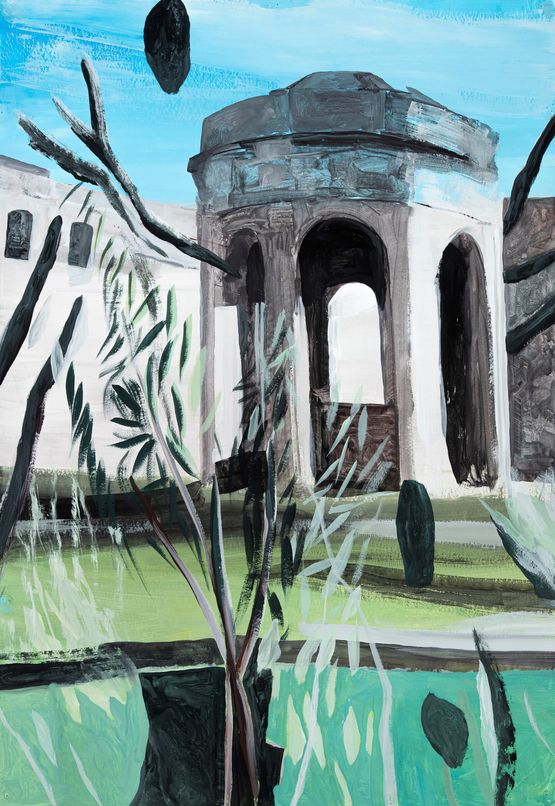 Sans titre by Marc Desgrandchamps contemporary artwork Painting