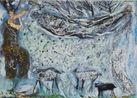 Two summers ago I think I met a fawn by Melissa Kime contemporary artwork Works on Paper