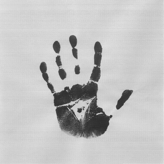 Father 1927.12.03 - 2010.08.27 My Fathers Handprint Left by Li Lang contemporary artwork Print