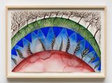 When the Trees Died by Faith Wilding contemporary artwork works on paper