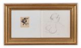 Pencil on paper by Francis Picabia contemporary artwork works on paper drawing