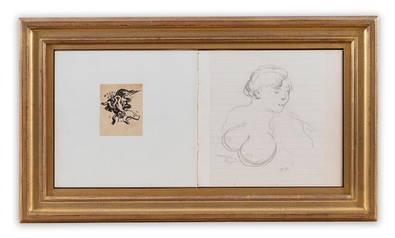 Pencil on paper by Francis Picabia contemporary artwork Works on Paper