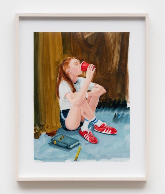 The Bruise by Karyn Lyons contemporary artwork Painting