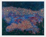 A sua luz ilumina o meu silencio Your light illuminates my silence by Sophia Loeb contemporary artwork painting