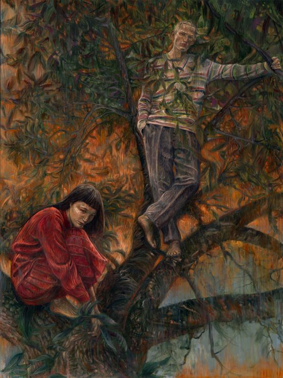 Dusk Approaching by Yang Yifan contemporary artwork Painting