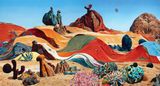Las Dunas del Peregrino by Jordi Diaz Alama contemporary artwork painting