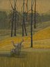 A Soy Boy of the Southern Cross and His Dog Travelled a Hundred Nautical Miles From a Place They Didnt Belong to Murder the Bog Troll in a Place He Didnt Belong by Sedrick Chisom contemporary artwork Painting
