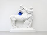 Gazing Ball Centaur and Lapith Maiden by Jeff Koons contemporary artwork sculpture