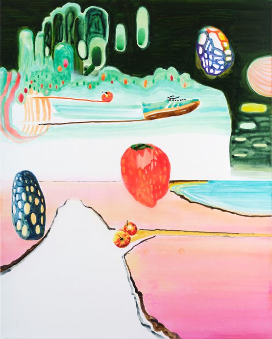 Magical Opal Sea by John Krner contemporary artwork Painting