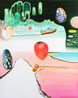 Magical Opal Sea by John Krner contemporary artwork Painting