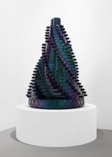 Orbital Auger by Monira Al Qadiri contemporary artwork sculpture
