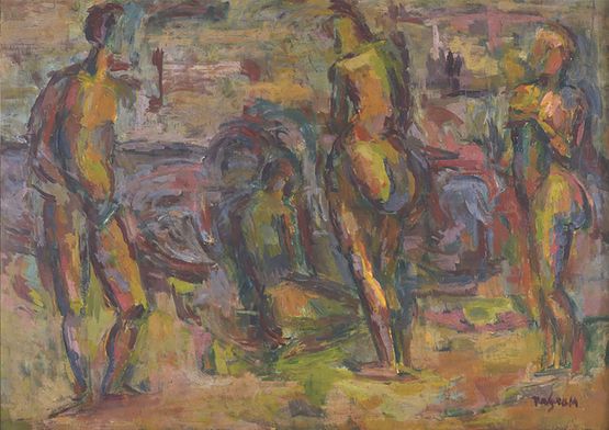 Nama 64 by Solamalay Namasivayam contemporary artwork Painting