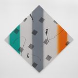 Displacement 41616 11 by Cheyney Thompson contemporary artwork painting works on paper