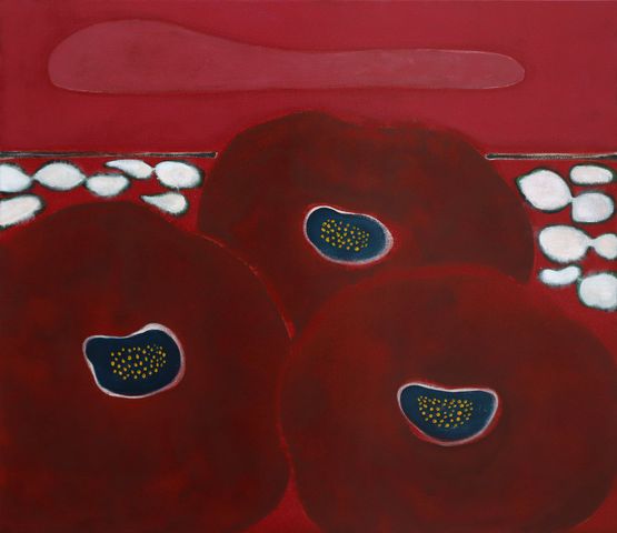 Flowers of Distant Days by Susumu Kamijo contemporary artwork Painting