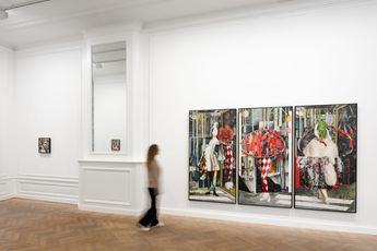 Contemporary art exhibition Tjebbe Beekman Glitch at GRIMM Amsterdam Netherlands
